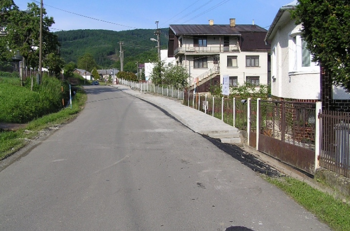 Rekonštrukcia miestných komunikácií a chodníkov PRV 2007-2013