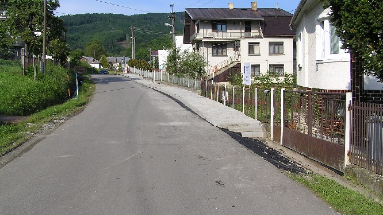 Rekonštrukcia miestných komunikácií a chodníkov PRV 2007-2013 